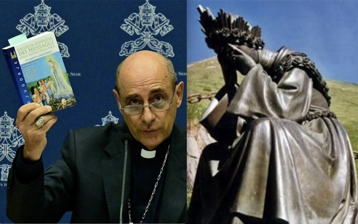 Vatican Cardinal who Bless Gays discredits Medjugorje Visionaries and Queen of Peace Messages