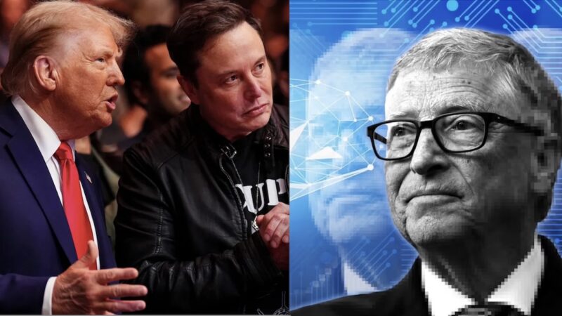 Even a Transhumanist Tycoon, a mRNA Vaccines Promoter and GATES inside STARGATE Trump-Musk project for Artificial Intelligence