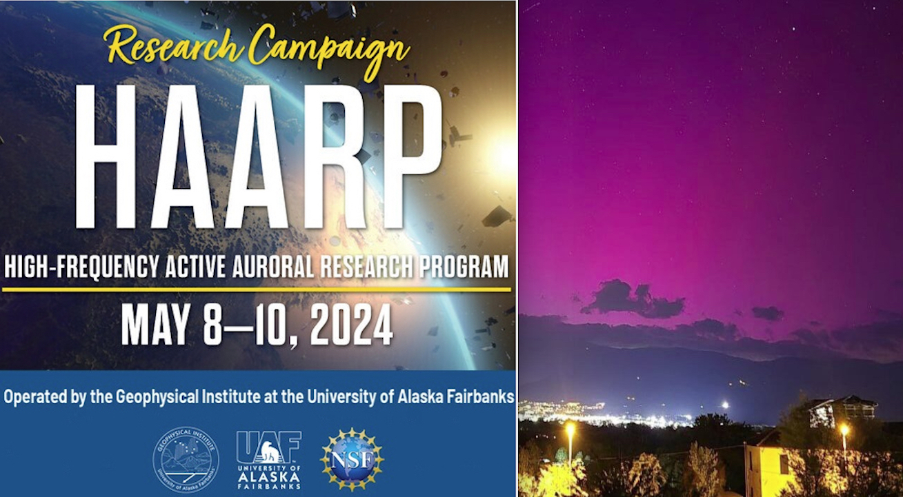 DAZZLING AURORAS DEBUNKED! Artificially Caused by HAARP & US NSF. Not by a Solar Storm as CNN Told