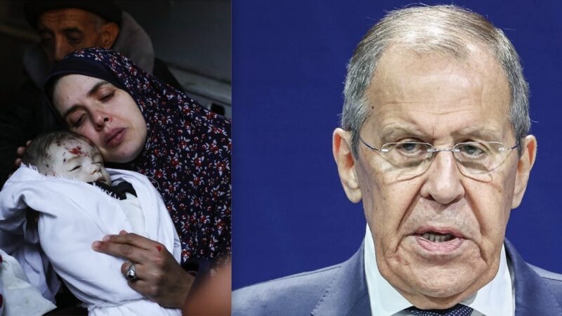 GENOCIDE IN PALESTINE: Lavrov Horrified by Israel’s statement “there are No Civilians in Gaza”