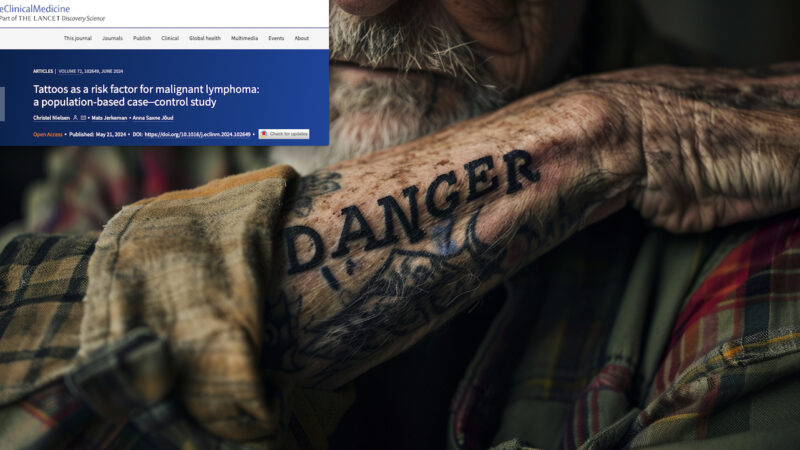 Tattoos Associated with Increased Risk of Lymphoma. Disturbing Swedish Study supports Bible Warning
