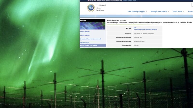 TOO MANY FLOODS AFTER DAZZLING AURORAS MADE BY HAARP. Dangerous Tests Funded by US NSF. As Solar project in EU