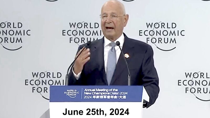 From WEF Summit in China, SCHWAB LIVELY Relaunches NEW WORLD ORDER Project – Video