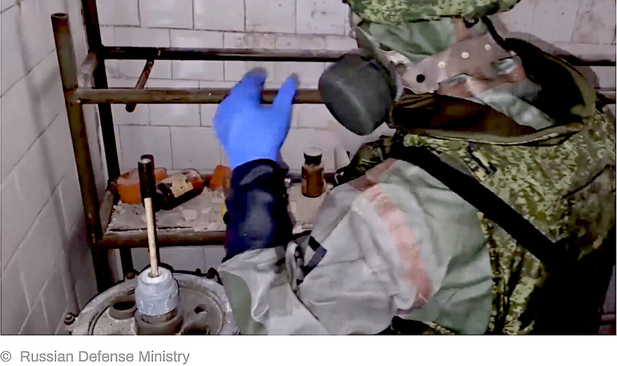 Update – Russian MOD VIDEO on First UKRAINIAN CHEMICAL LAB for TOXIC WEAPONS found during Special Operation