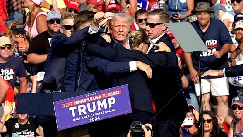 Shots fired at Donald Trump rally (VIDEO). Unanswered Question on Assassin