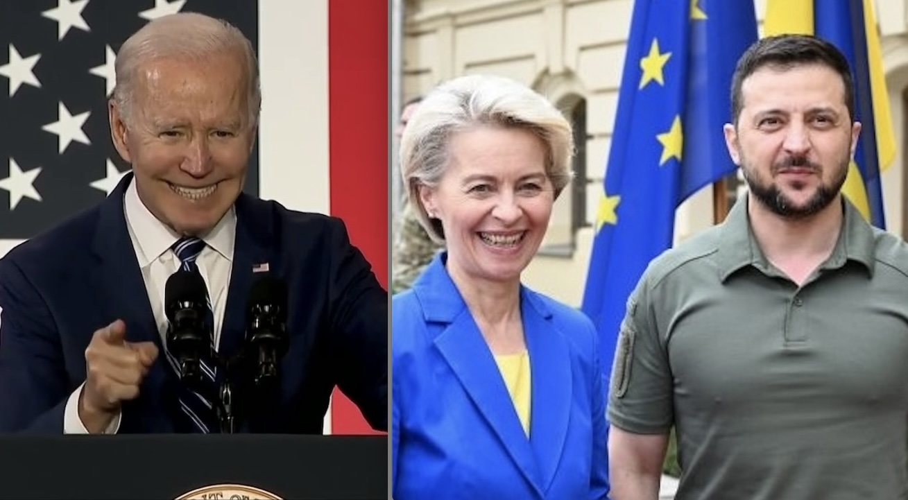 Update – EU ALONE in NUCLEAR CHALLENGE vs PUTIN. Biden’s USA does not allow Zelensky to Hit Russia with Long-Range Missiles