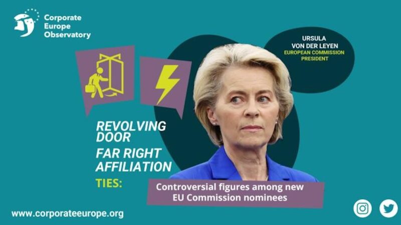 Conflicts of Interests, Revolving Doors and far-right Ties among new EU Commission nominees