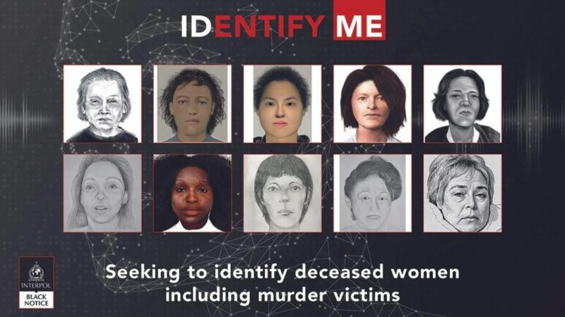 MISSING and KILLED WOMEN still without Names DOUBLED IN EUROPE. Interpol asks for help with 46 Cold Cases