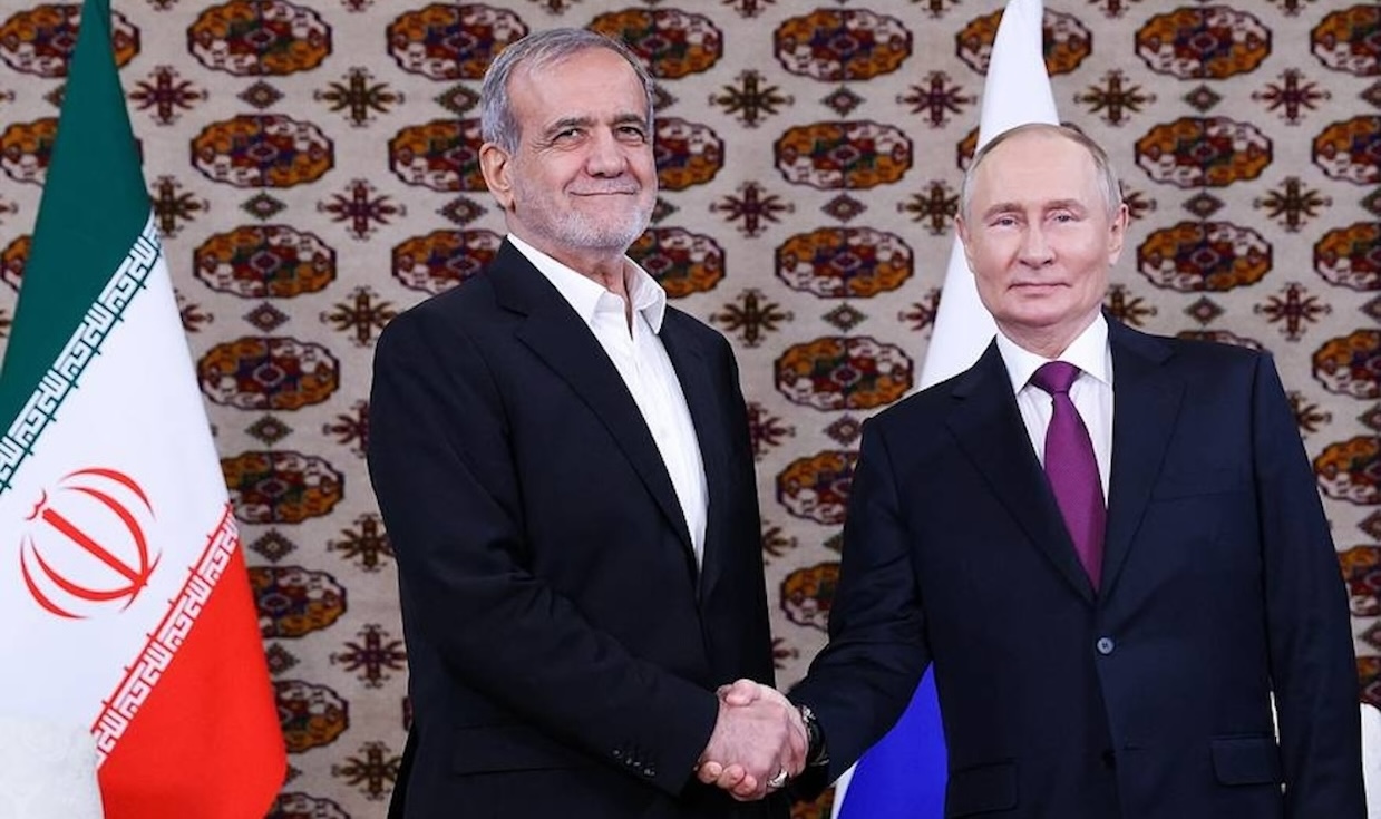 IRAN ready to NUCLEAR CHALLENGE vs ISRAEL thanks to RUSSIAN NUKES. Putin met Pezeshkian: “Very Close to Teheran”