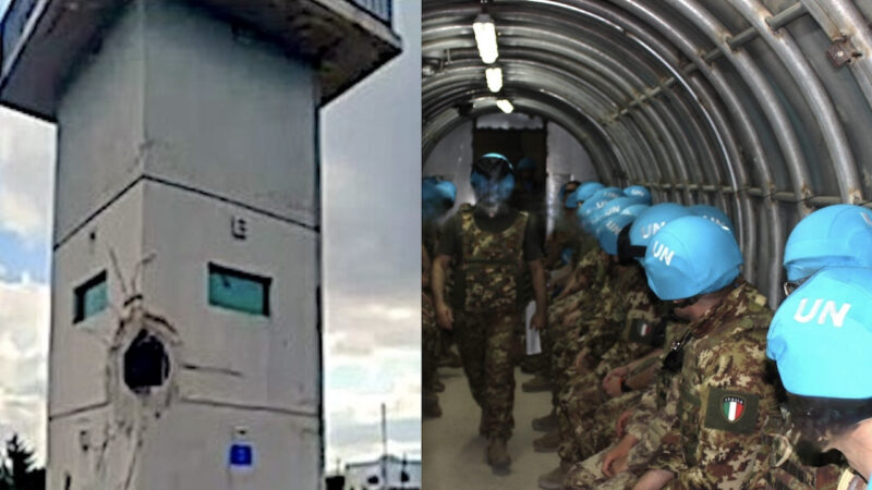 Exclusive from Lebanon! “ISRAEL HIT EVEN UNIFIL WATER TANKS“. Cry of Terror by UN Peacekeeper from Besieged Bunker