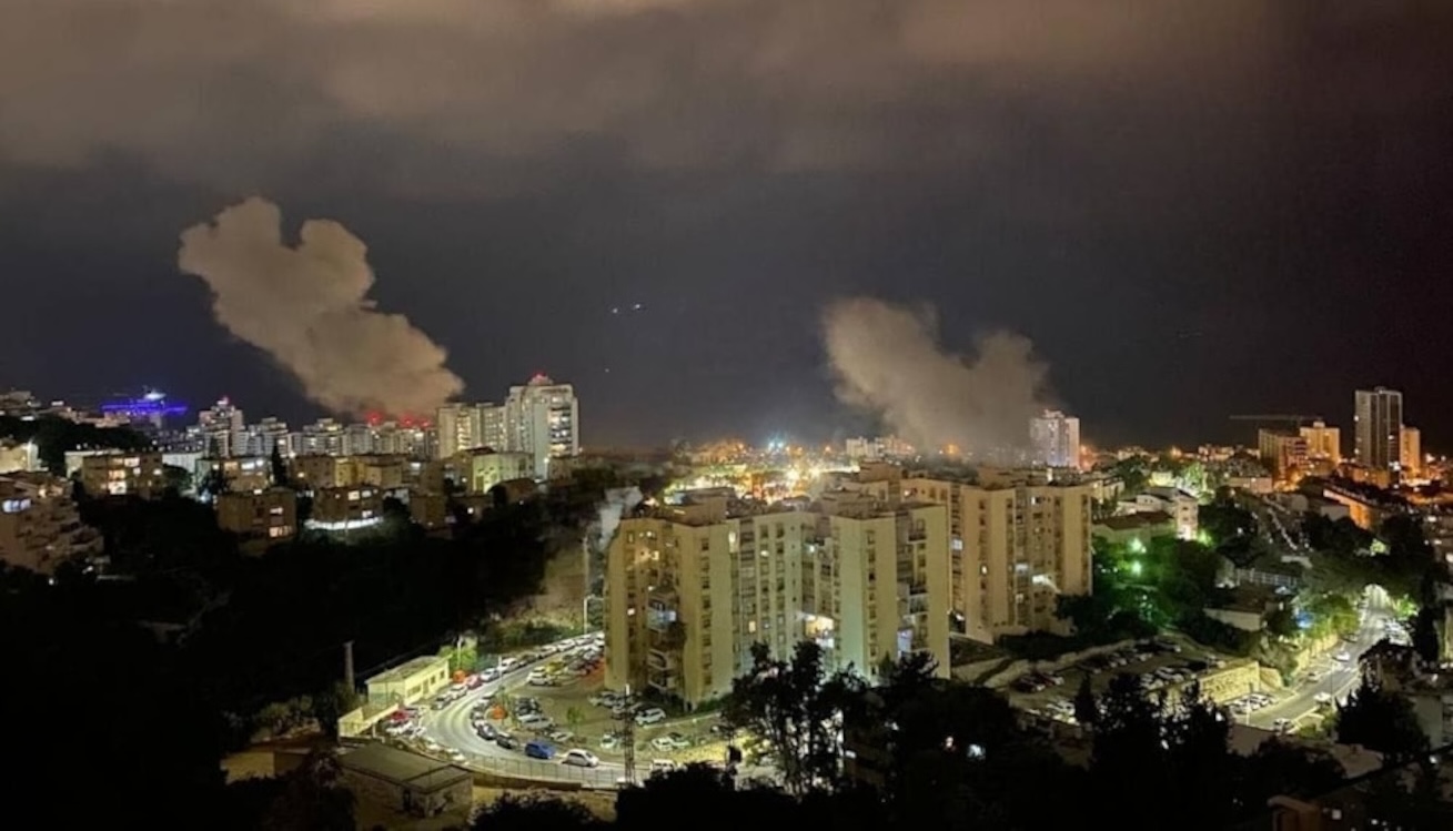 Hezbollah Missiles impact Haifa city, IOF admits many Dead and Injured