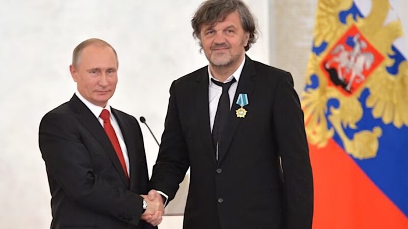 Putin Congratulates Serbian Film-maker Kusturica, author of “PEOPLE OF CHRIST” on Ukrainian Orthodox persecuted by Zelensky