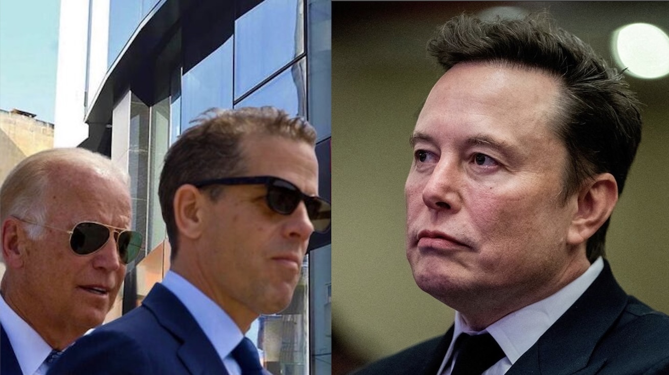 MUSK: “Joe Biden’s son Hunter is above the Law because Pardoned by his Father”. Even after Burisma Ukrainian Scandal