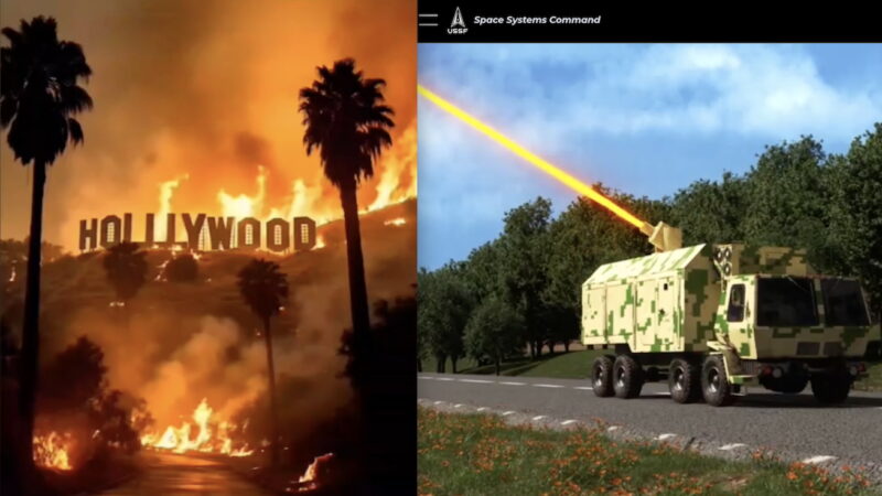 HELLFIRE IN LOS ANGELES AS IN MAUI. In both Cases Blazes near Military Bases which Use Directed Energy Weapons