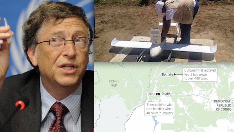 53 KILLED by “X DISEASE” IN CONGO where GATES’ DRONES for VACCINES Operate… Epidemic Massacre in Region Heaklth Projects funded by IT Tycoon’s Foundation as SARS-2 Manmade