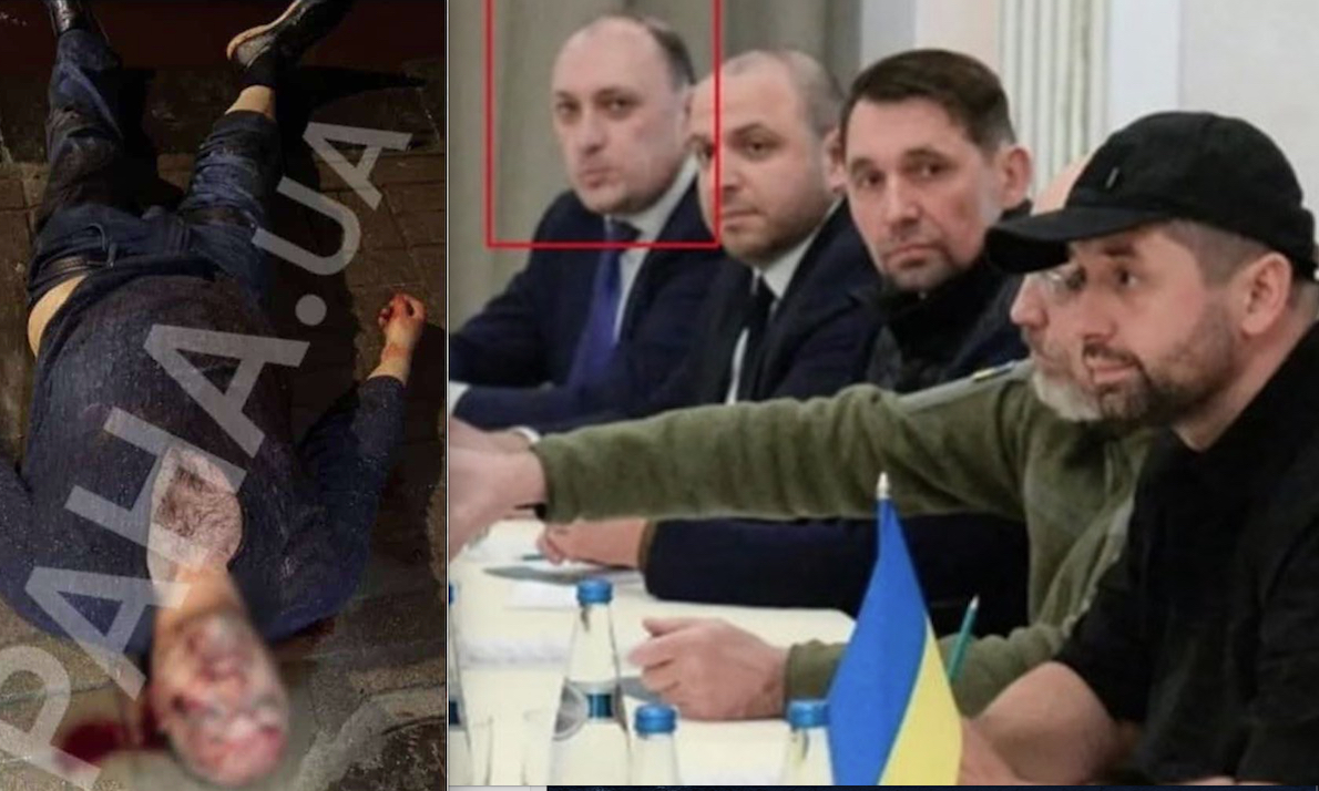 GIALLO A KIEV. Negoziatore di Pace con la Russia Ucciso dai Servizi di Sicurezza Ucraini SBU