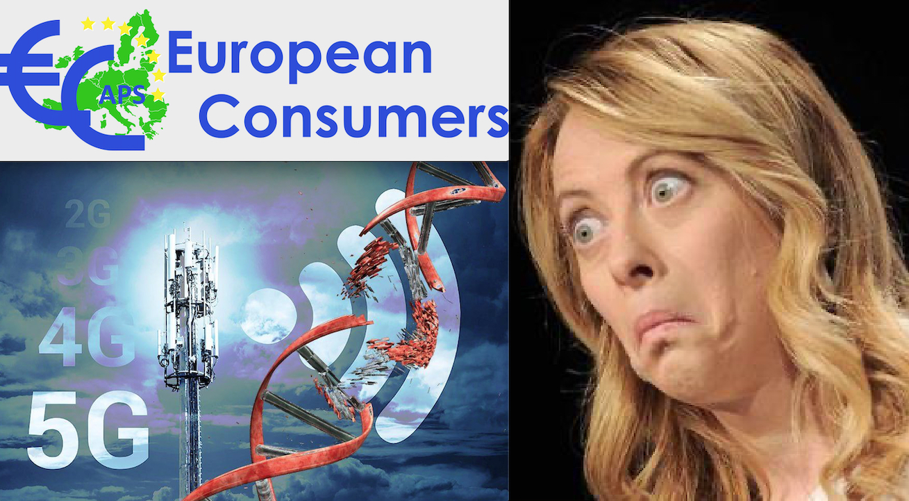“GOVERNO MELONI FAVORISCE ELETTROSMOG”. Inchiesta di European Consumers sui Pericoli dell’Aumento delle Frequenze 5G
