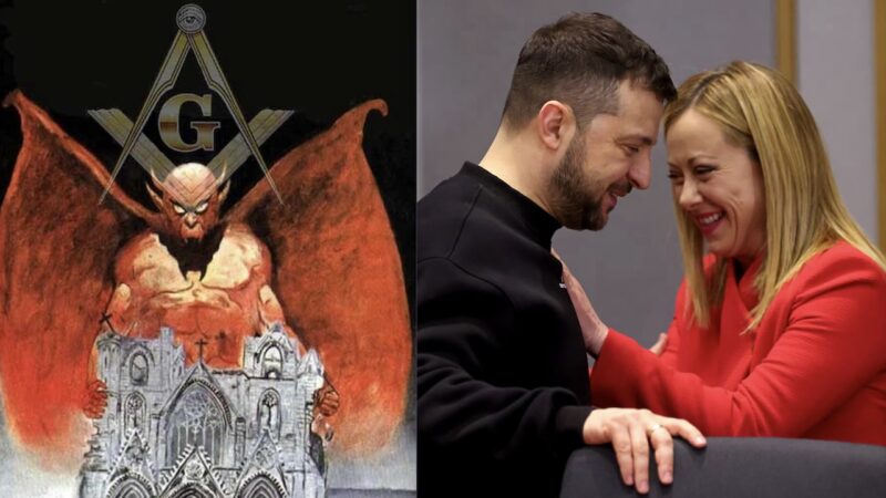 PAPA CONDANNA ZELENSKY CHE VUOLE BANDIRE I CRISTIANI ORTODOSSI. Presidente Ucraino “Satanista” per i Russi ma Sostenuto da Finti Cristiani come Meloni