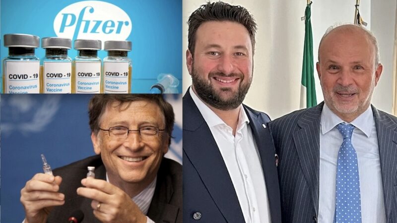 AFFARI PFIZER & GATES PURE SULLE VISITE SANITARIE. Big Pharma in Progetto Pilota CUP di Intelligenza Artificiale per Curarsi