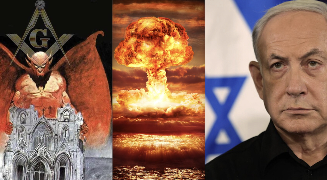 MASSONERIA & SIONISMO – 3. VERSO L’APOCALISSE DIABOLICA. Centinaia di Morti in Israele (previsione The Guardian). Migliaia in Italia e nell’UE per i Venti Nucleari