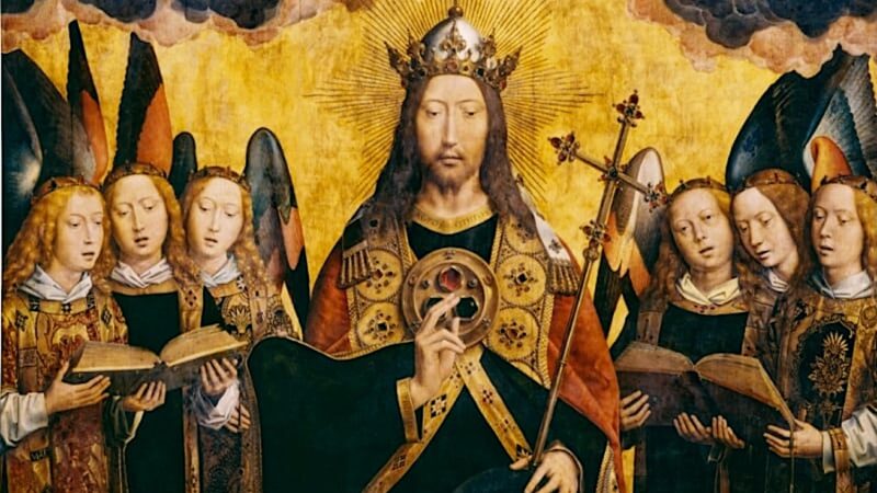 Santa Domenica con Gesù e Maria – 5. RINASCIMENTO CRISTIANO News. Nostro Signore Cristo Re, S. Cecilia, S. Giovanni Paolo a Lourdes. Bibbia e Vino