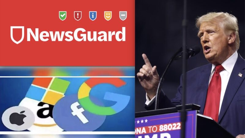 TRUMP CONTRO “CARTELLO DELLA CENSURA SOCIAL”. Doppia Inchiesta USA su NEWSGUARD: Fact-Checker pagato da UE & Pentagono, Persecutore di GOSPA News