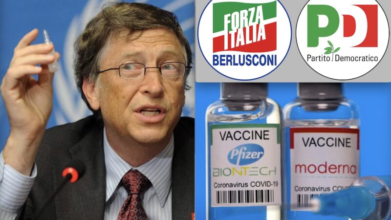 MEDICI E PARTITI DELLE BIG PHARMA CONTRO LO STOP DELLE MULTE AI NO-VAX. Great Reset MAINSTREAM sui Vaccini Killer