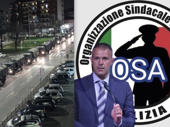 MISTERI SULLE BARE DI BERGAMO. Il Comune Querela il Poliziotto Sindacalista che ha denunciato l’Incubo dei Camion Militari alla Commissione Covid