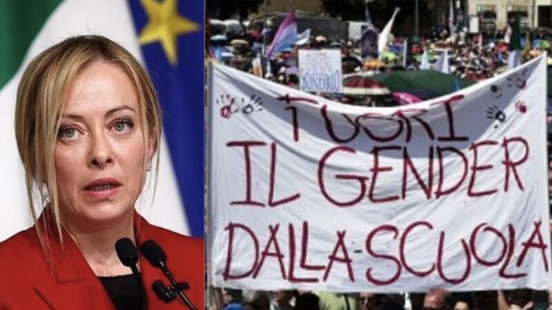 GENDER, PURE IL GOVERNO MELONI FINANZIA PROGETTI LGBTQ PER I BIMBI A SCUOLA. Intervista a Portavoce ProVita & Famiglia: “Allarme Pedofilia”