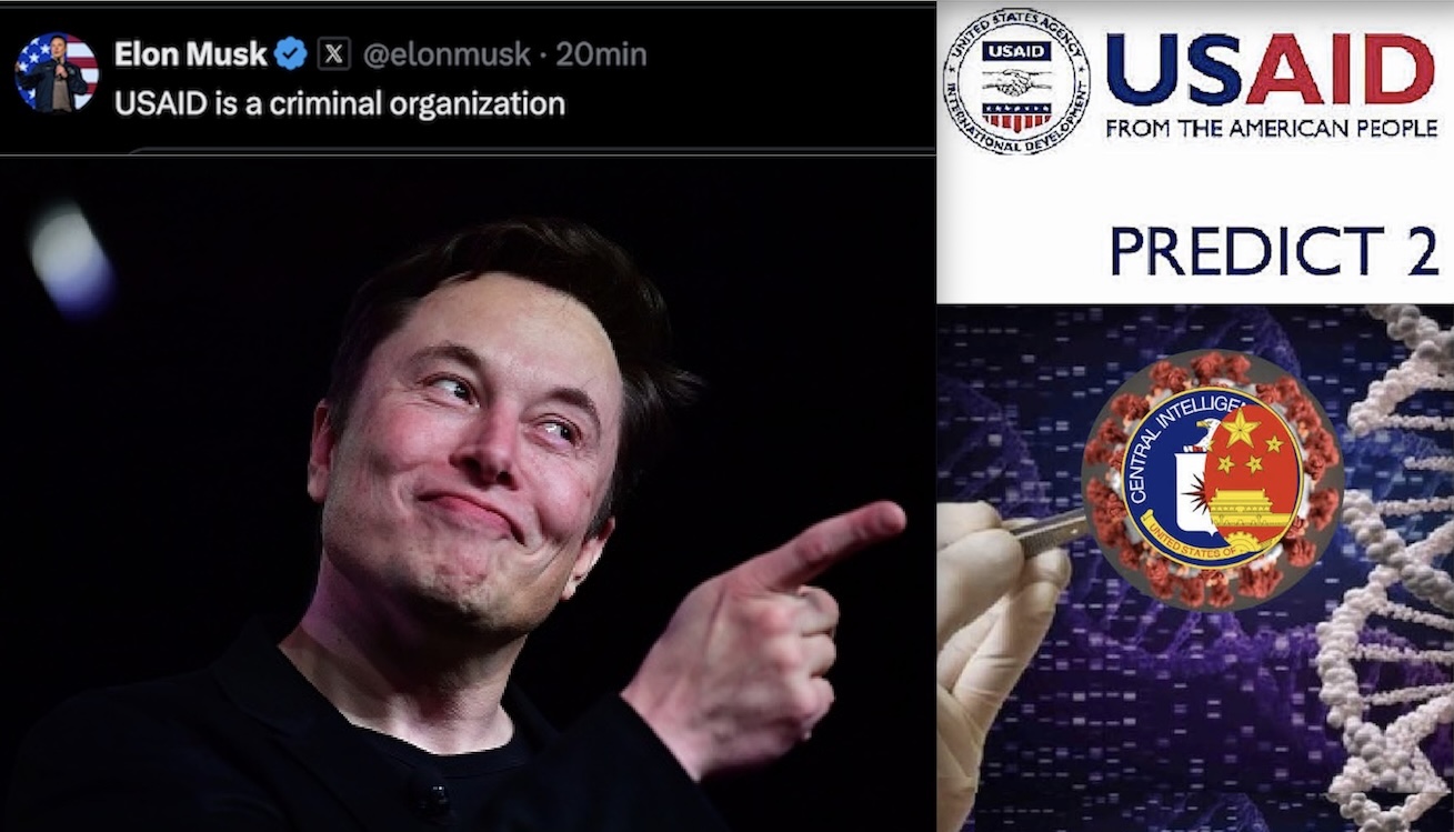 MUSK: “USAID ORGANIZZAZIONE CRIMINALE”. L’Agenzia “Cassaforte CIA” Coinvolta nella Creazione del Covid coi Laboratori Batteriologici in Ucraina