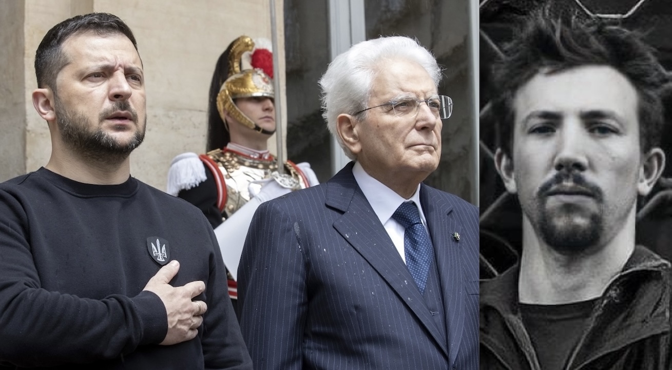 MOSTRA PER ANDY, REPORTER ASSASSINATO DAI NEO-NAZISTI UCRAINI DIFESI DA MATTARELLA. Inquietanti Parole del Capo dello Stato sul Regime Terrorista di Zelensky