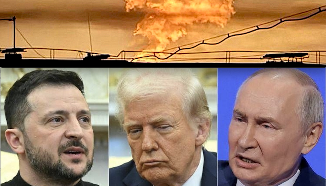 Gospa News International – NUOVI ATTACCHI DI ZELENSKY AGLI IMPIANTI RUSSI DI ENERGIA. Salta l’Accordo di Tregua USA-Russia a Riyad